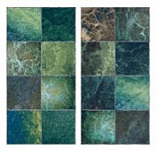 Фарфоровая плитка SERAPOOL Natural series "Piazza Green" 33 х 33 см (арт.PG3333)