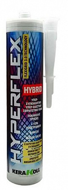 Герметик Kerakoll Hyperflex Hybrid 290 мл, белый (арт.01)