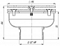 Форсунка донная рассеивающая АС 1 1/2 " нар.резьба, нерж. AISI 316L (арт.АС 07.030/L)