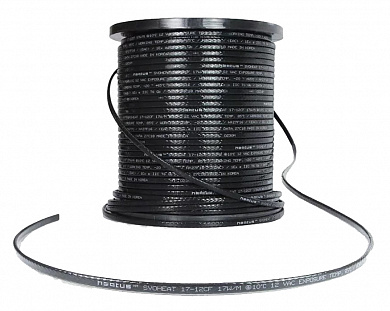 Греющий кабель 12 Вольт Heatus Svoheat 17-12CF, 17 Вт/м. пог саморегулирующий