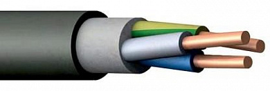Кабель ВВГнг(A)-LS 3х1,5ок (N,PE) -0,66 ВЕЛЕСКАБ (арт.0681710894)
