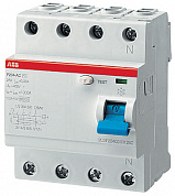 Устройство защитного отключения (УЗО) 4мод.F204 AC-125 30мА 2CSF204001R1950 ABB (арт.2070303558)