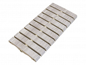 Гибкая решетка SERAPOOL Natural Series TEAK SMOKE 30x50 см (арт.TS3050GF)