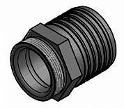 Переходник на компенсационную муфту 2" х 63 мм для противотока JetSwim 1200, 1 шт. (арт.636008-01)