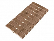 Гибкая решетка SERAPOOL Natural Series TEAK BROWN 20x50 см (арт.TB2050GF)