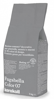 Затирка FUGABELLA COLOR 0-20 цвет 07, 3 кг