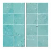 Фарфоровая плитка SERAPOOL Natural series "Piazza Cyan" 33 х 33 см (арт.PCY3333)