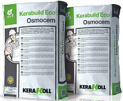 Однокомпонентная гидроизоляция Kerakoll KERABUILD ECO OSMOCEM 25 кг, серая (арт.04759)