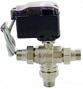 Кран 3-ходовой с сервоприводом EMMETI MODULO COMPACT НН 3/4" (арт.1425808)