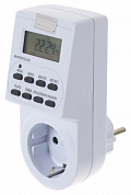Таймер электронный Evology, TGE-2, LCD дисплей, цвет белый (арт.18663718)