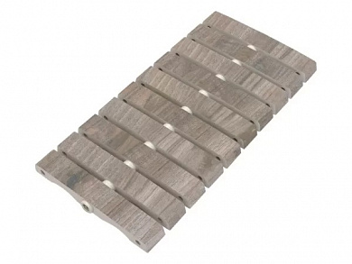 Гибкая решетка SERAPOOL Natural Series TEAK TAUPE 25x50 см (арт.TT2550GF)