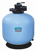Фильтр LASWIM P-DG D=450мм, 8 м3/ч, с верх. вентилем 1 1/2", 50кг/0.5-1.0мм (арт.P-DG450)