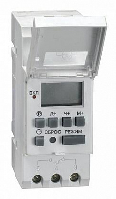 Таймер ТЭ15 цифровой 16А 230В на DIN-рейку (MTA10-16) IEK (арт.2050700205)