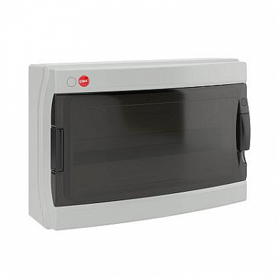 Щиток настенный с дверцей 18 мод.,IP65, серый, с клеммным блоком 63А RB18W6TGD DKC (арт.2020738225)