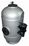 Фильтр VIRGO 610 мм, 14м3/ч, с бок.вент. 1 1/2", 375кг/0,5-1,0мм, фильтр.слой 1м (арт.130005)