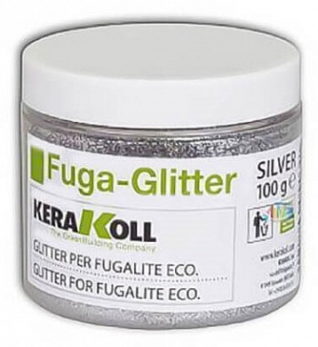 Добавка к затирке Fuga-Glitter 100 гр, silver (арт.05463)