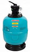 Фильтр GEMAS FILTREX T D=500мм, 10 м3/ч, с верх. вентилем 1 1/2", 100кг/0.5-1.0мм (арт.021112Т)