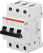 Автоматический выключатель модульный ABB S203 3п 16А C 6кA AC (перемен.) 2CDS253001R0164 (арт.2070301406)